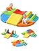 Twinkoo Extra Large 8Piece Soft Climbing Toys for Toddlers Foam Climbing Block Set with Jumbo Size Boosts Motor Skills Color Coordination Safe Indoor Toy for Child Development - Image 3