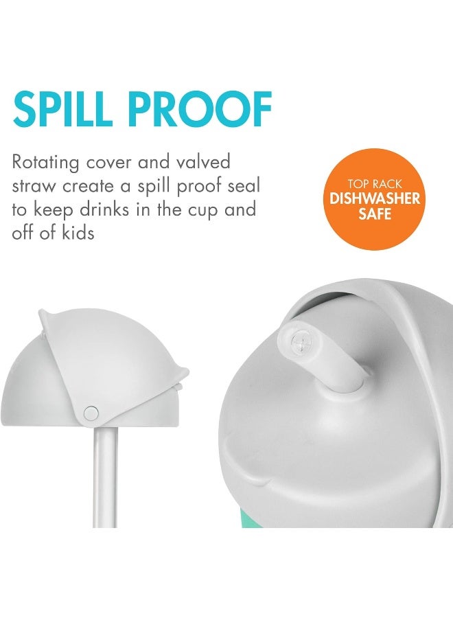 Boon NURSH Silicone Straw Conversion Top, Straws for NURSH Baby Bottles, 2-Pack,2 Count (Pack of 1) - Image 3