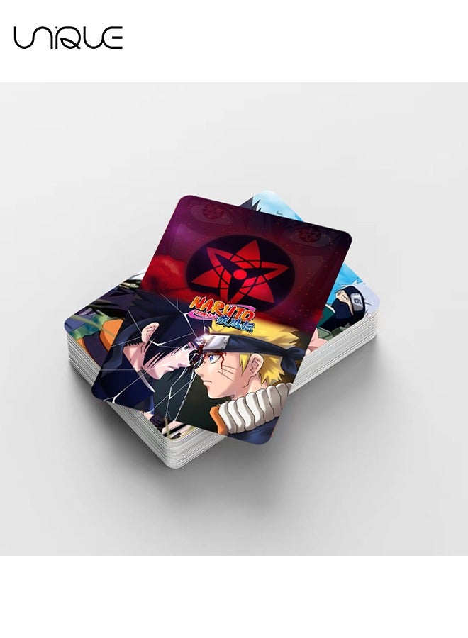 Unique 92 Pieces NARUTO Lomo Card - Laser Card - 60Pieces Double-sided LOMO Card - 30 Pcs Random stickers - HD Color Printed Collector Card Sticker - Photo card decoration for collector fans - Image 3