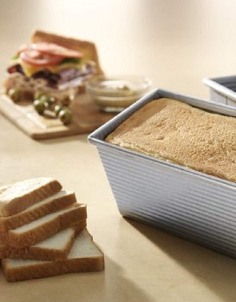 USA Pan Bakeware Pullman Loaf Pan, Small - Image 4
