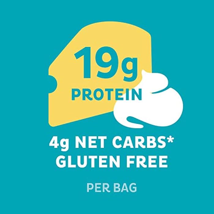 Quest Nutrition Cheddar & Sour Cream Protein Chips, 19g Protein, 4g Net Carbs, Low Carb, Gluten Free, 1.1 oz (Pack of 12) - Image 2