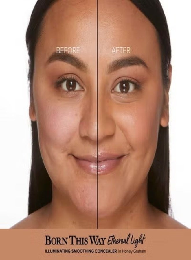 توب فيسد للمستحضرات التجميلية خافي عيوب البشرة تو فيسد بورن ذيس واي إيثيريل لايت المضيئة والعسل جراهام - أسمر مع ألوان تحتية محايدة 5 مل - Image 3