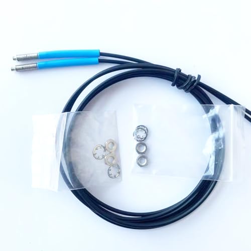 BOJKEON FT410 Fiber Optic Sensor,Through-Beam Reflection Fiber Optic,1m Line Length,M4 Sensor Probe Through-Beam Reflection Optical Sensor - Image 5