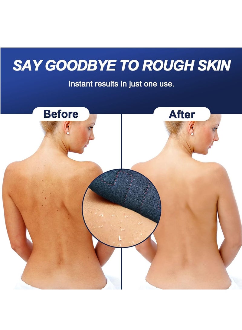 Exfoliating Back Scrubber with Handles, 38.5 Inch Double-Sided Back Exfoliator Body Scrub Towel  - Image 3