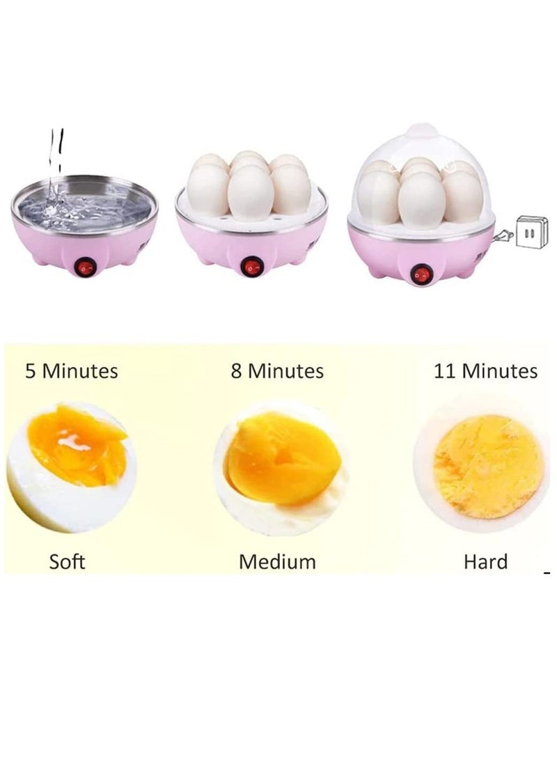 Stainless Steel Electric Egg Boiler  Yellow/White - Image 5