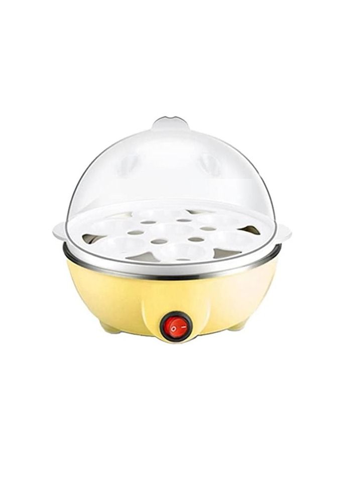 Stainless Steel Electric Egg Boiler  Yellow/White - Image 1