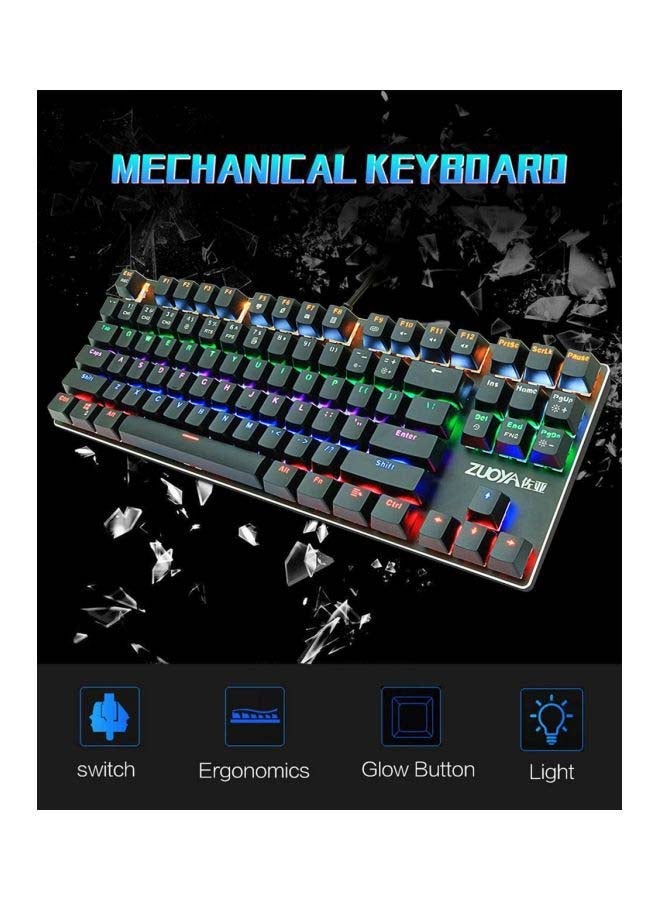 NIBEMINENT Mechanical Wired Gaming Keyboard - English  - Image 3