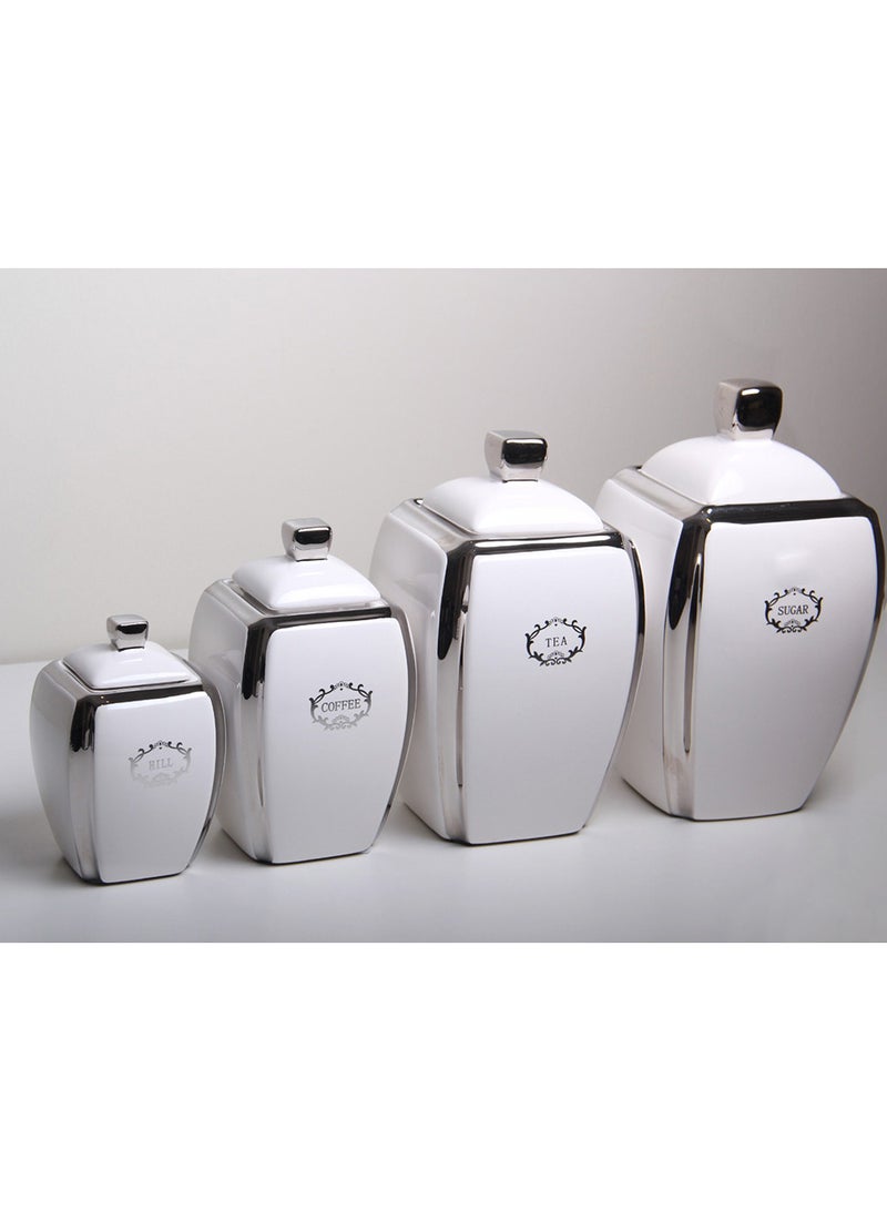 A set of jars for storing spices, seasonings, tea and sugar with a luxurious design - Image 5
