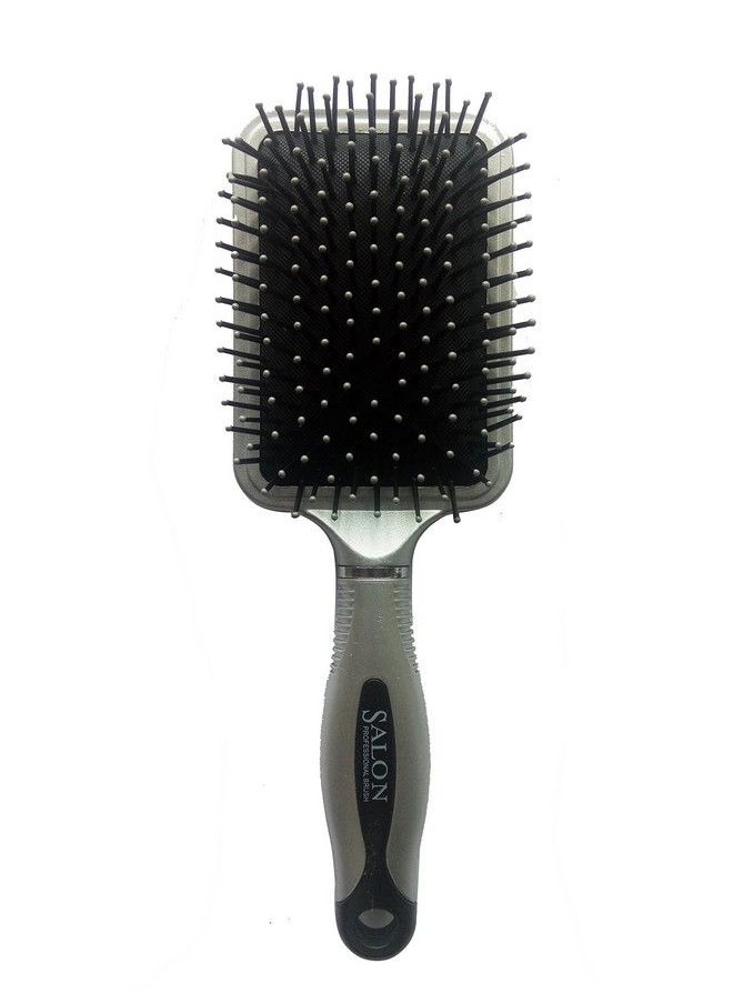 Foreign Holics - Velvet Touch Soft Bristle Paddle Flat Hair Brush 10 Inches For Men And Women (Multicolored) - Image 1