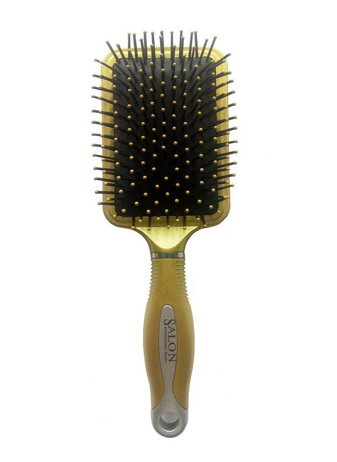 Foreign Holics - Velvet Touch Soft Bristle Paddle Flat Hair Brush 10 Inches For Men And Women (Multicolored) - Image 1
