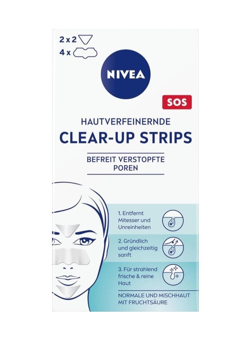 نيفيا لصقات لتنقية وتنظيف بشرة الوجه بحمض الستريك - 6 قطع - Image 2