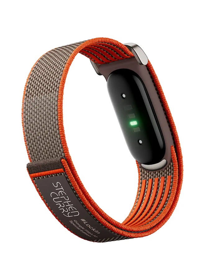 Google Fitbit Air Special Edition Stephen Curry Band - Screenless Fitness & Health Tracker with Heart Rate, Sleep and Activity Monitoring, AI-Powered Coaching, Up to 7 Days Battery Life, Compatible with iOS and Android, Rye - Special Edition Stephen Curry Band - Image 4