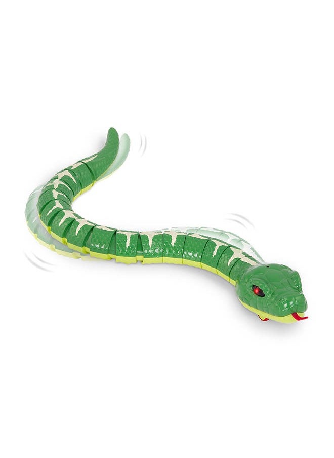 Terra by Battat Rainbow Boa Emareld Remote Control Snake with Light-Up Eyes, Electronic Animal Toys and Playsets for Kids Aged 6+ Years  - Image 3