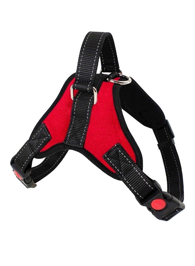 NIBEMINENT Pet Chest Harness Red/Black - Image 1