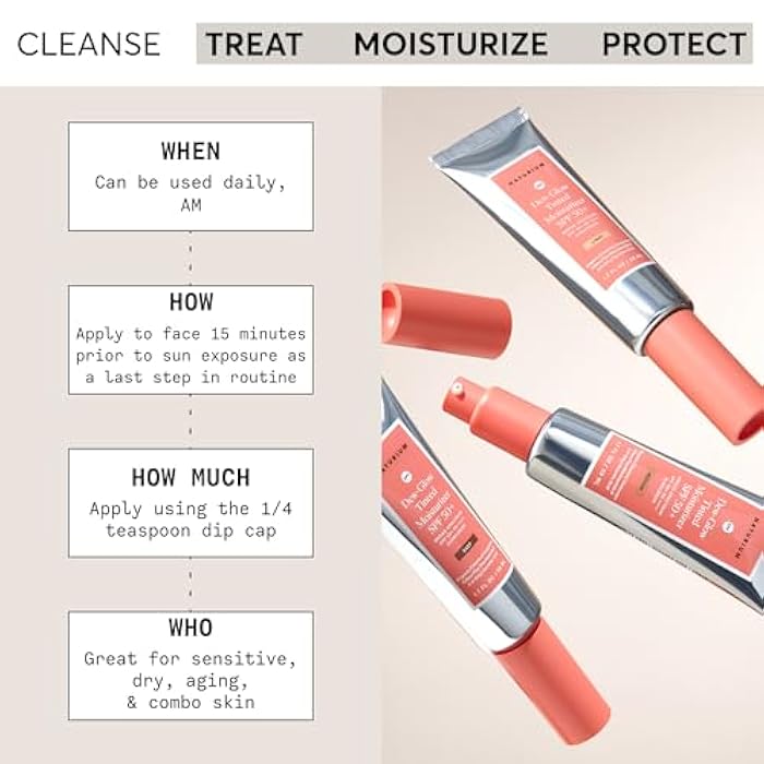 Naturium Dew-Glow Tinted Moisturizer SPF 50+ Medium, Daily Moisturizing Sunscreen & Face Primer with Tint, Skin Protector with Dewy Finish, 1.7 oz - Image 5