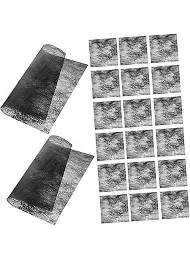 Flower Wrapping Paper 50 Sheets Cotton Material Easy Application Perfect For Gifts - Image 1