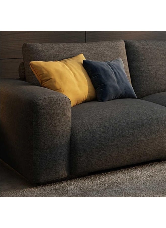 Nordic-Inspired Comfort Living with Our Modern L-Shape Sofa a Stylish and Inviting Centerpiece for Your Contemporary Space (Charcoal, Right)