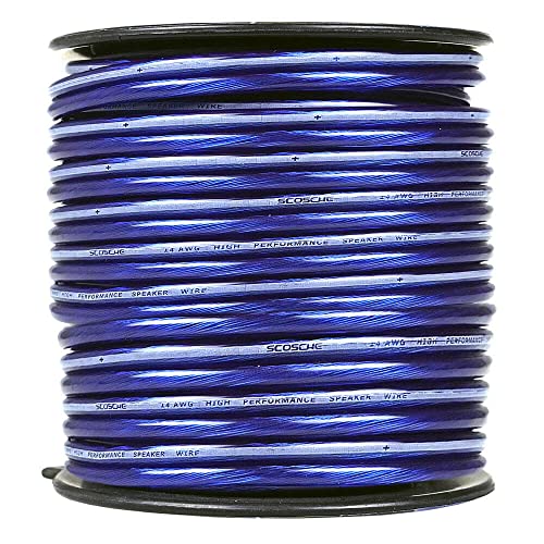 Scosche KS18100CS 18 Gauge CCA Car Stereo Speaker Wire - 18 AWG Audio Cable for Automotive Sound Systems - Copper Clad Aluminium 100 Foot Spool - Image 4
