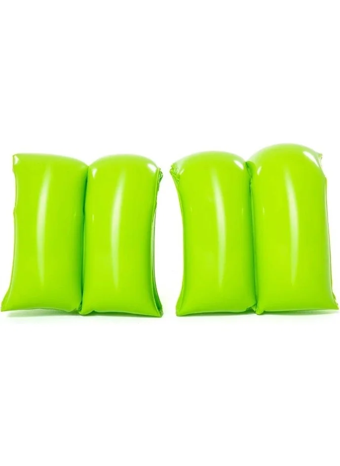 بست واي Children's Inflatable Double Arm 20X20 Green 3-6 Years