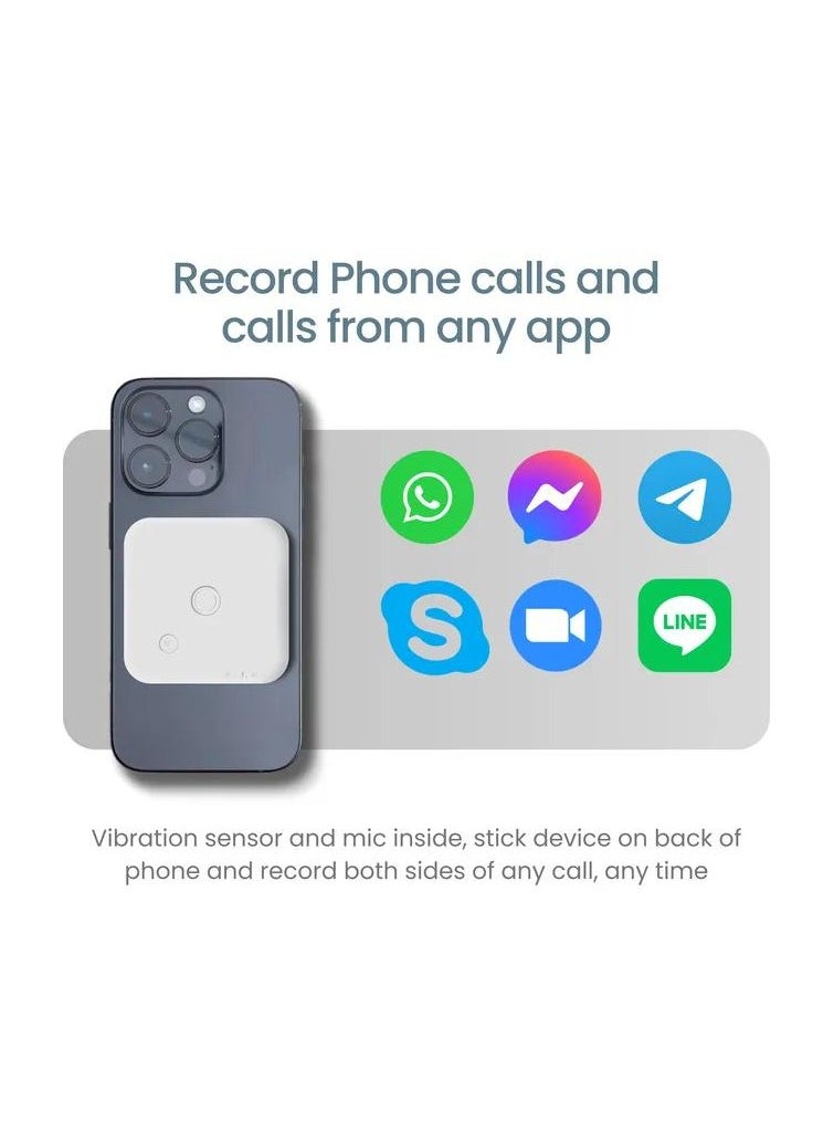 Generic - Focase iPhone Call Recorder Bluetooth for iOs & Android - Image 1