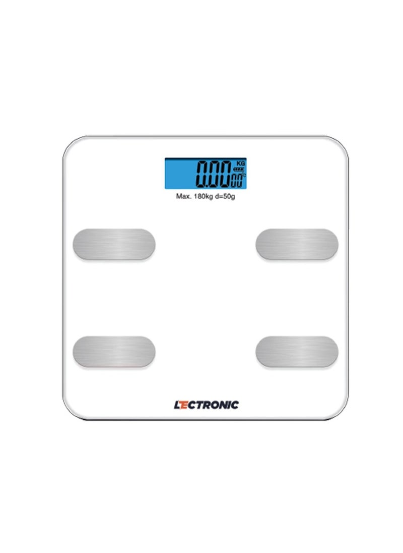 LeCtronic Lectronic Smart Digital Scale - White  - Image 1