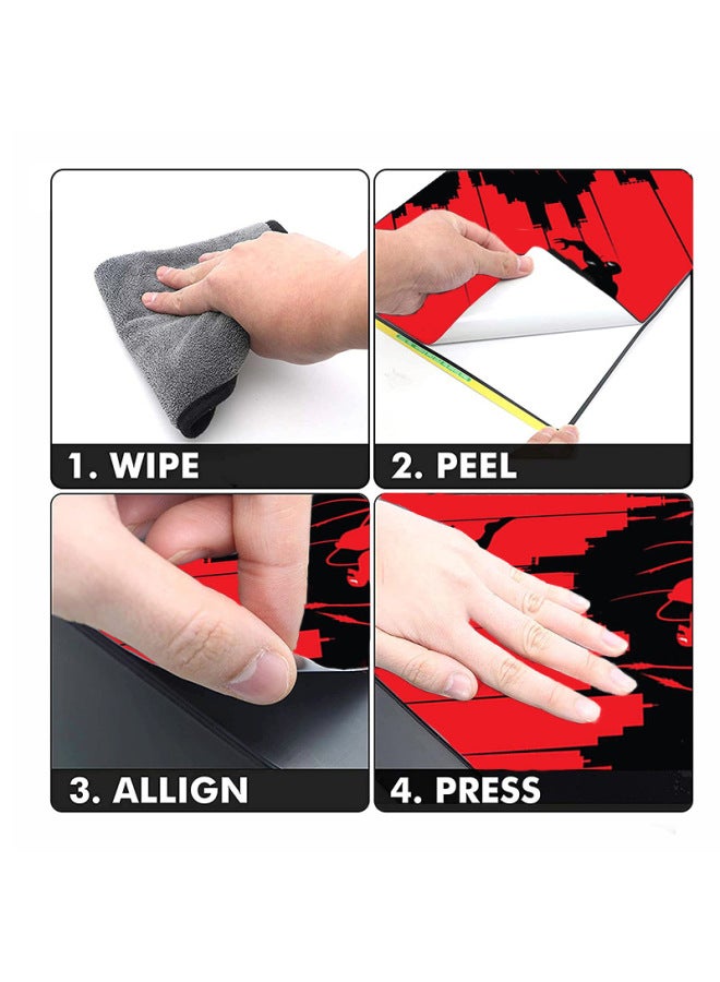 Suitable For Sony PS5 Game Console Sticker Digital Version Protective Film Fashionable Spider Series Full Set Of Sticker Film-Color:PS5SlimDigitalQT-16049 - Image 3