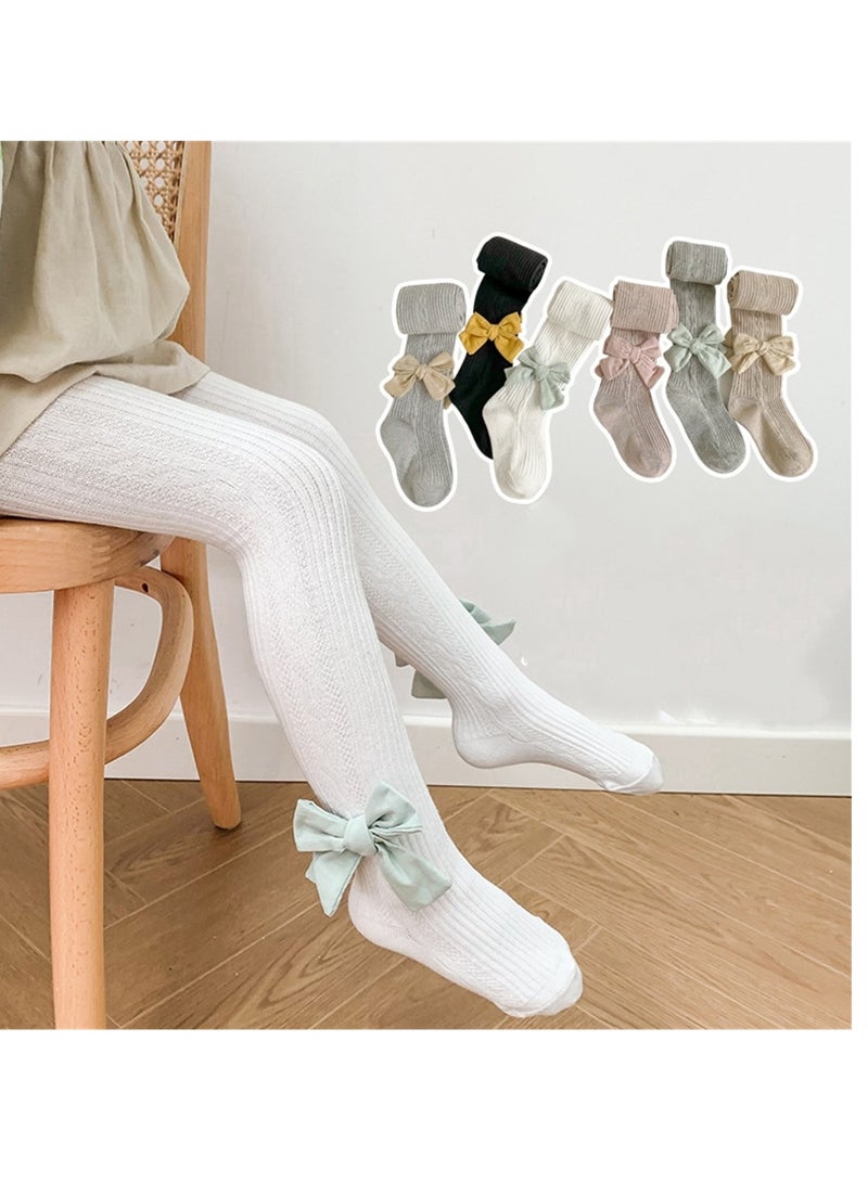 Girls' pantyhose leggings solid color  body stockings Tights leggings - Image 4
