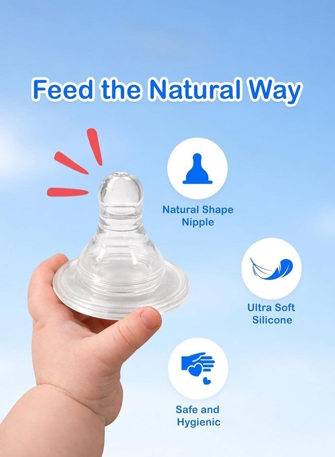 Loyalmart Baby Feeding Bottle Stainless Steel Baby Feeder 250ml BPA Free Leak Proof Soft Silicone Nipple No Plastic Contact Safe Hygienic, Newborn Milk Bottle - Image 4