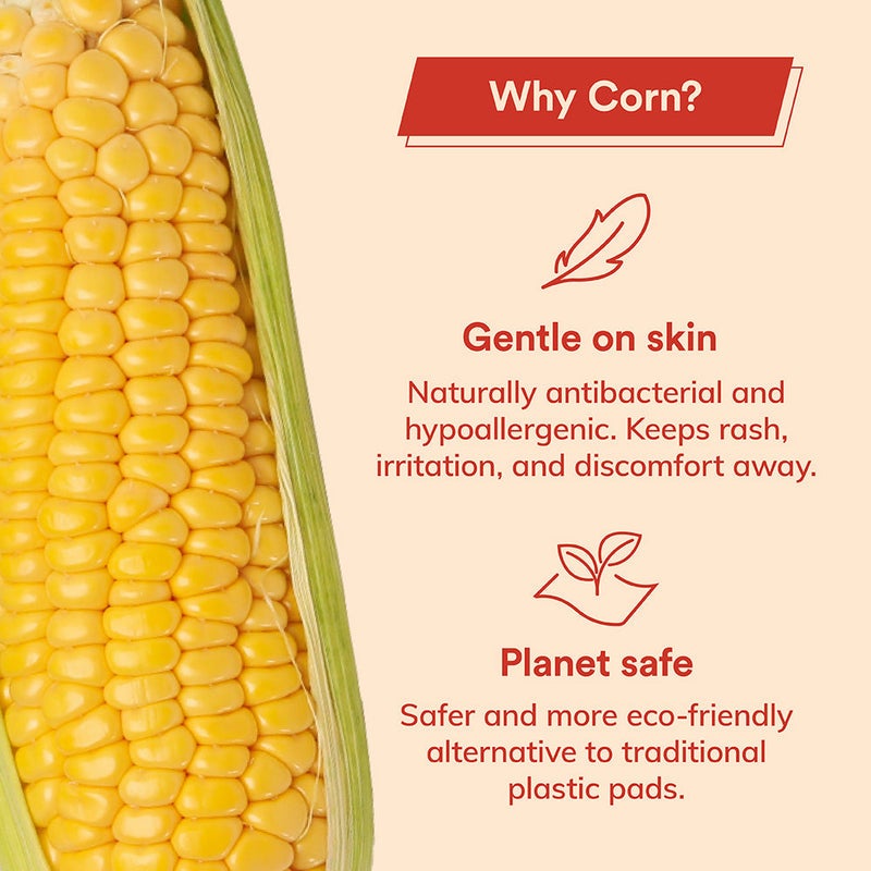blood Ultra Dry Corn Liners, 25cm, 14 pads - Image 2