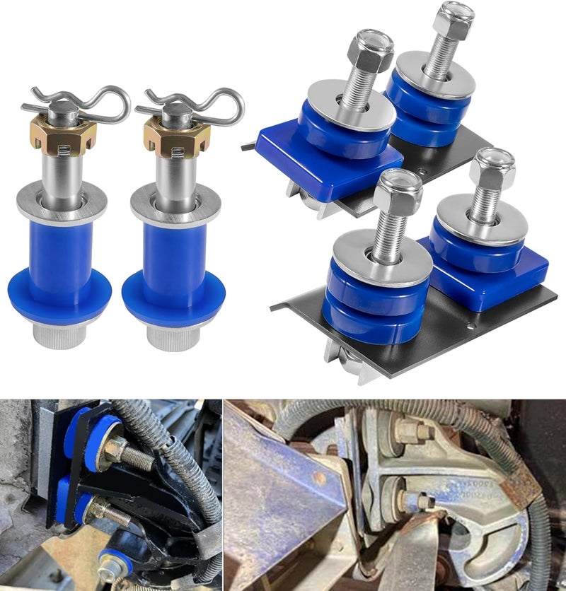Camoo Engine Hood Pivot Bolts Bushings Kit for Peterbilt 378 379 - Image 1