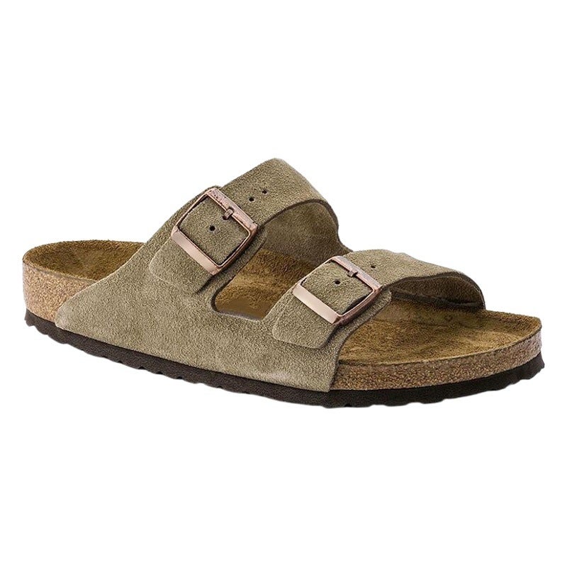 Birkenstock Cork-Soled Sandals for Men and Women, 2026 New Model, Genuine Leather Double-Buckle Two-Strap Retro Birkenstock Shoes - Image 2