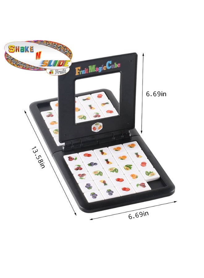 SYOSI Shake Slide Block Game, Fast-Paced Shape Matching Intelligence Board Game, Head to Head Brain Teaser for Family Game Nights, Travel-Friendly, Suitable for Kids and Adults, Ages 6+ - Image 5