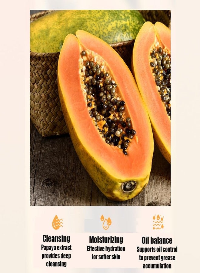BIOAQUA منظف وجه مرطب من بيواكوا بخلاصة البابايا 100 جرام / 3.53 أونصة - Image 3