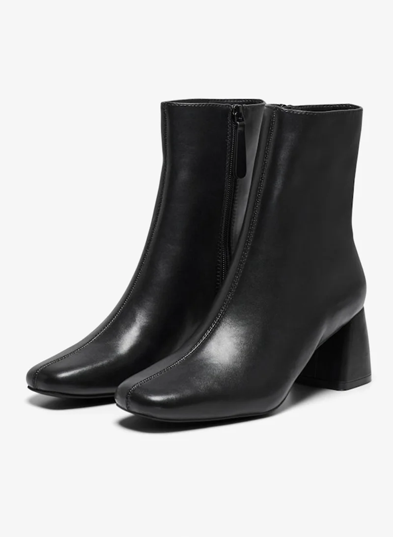 اونلي Onlbrielle Ankle Heeled Boots