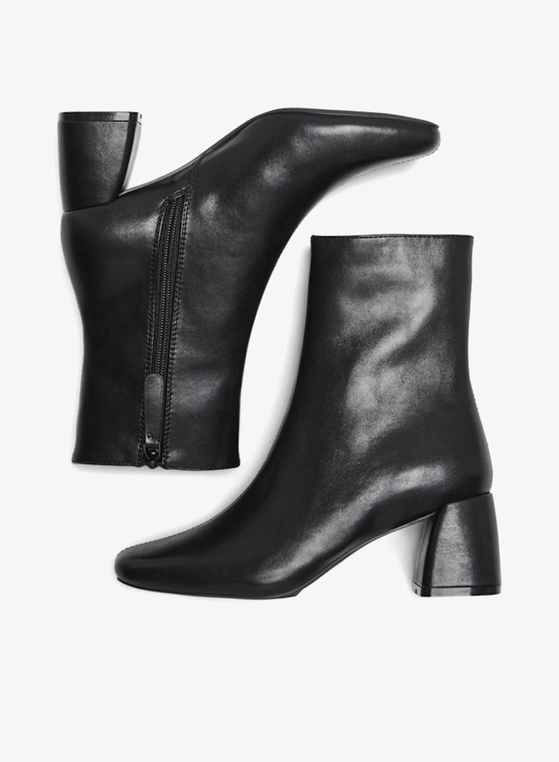 ONLY Onlbrielle Ankle Heeled Boots - Image 4