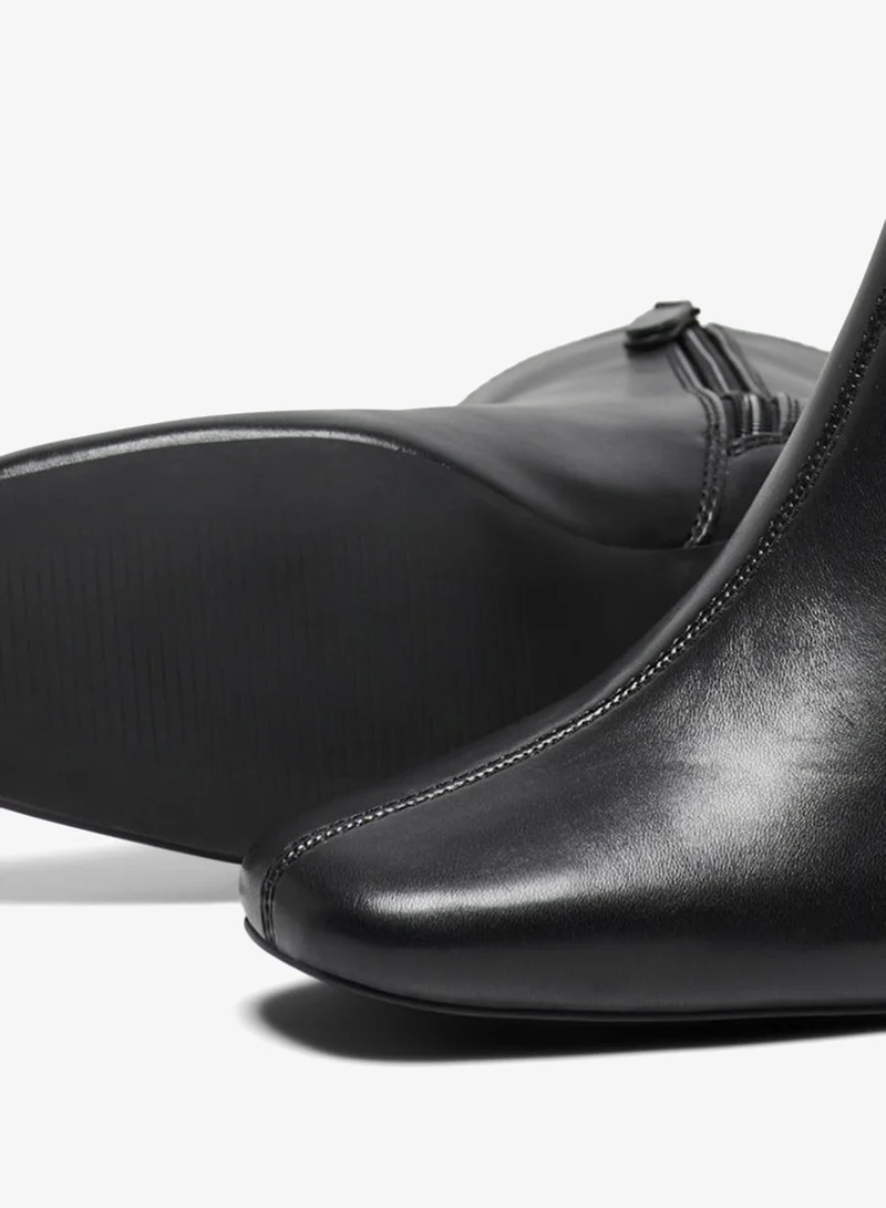 ONLY  Brielle Heeled Ankle Boots for Women | Best Price UAE