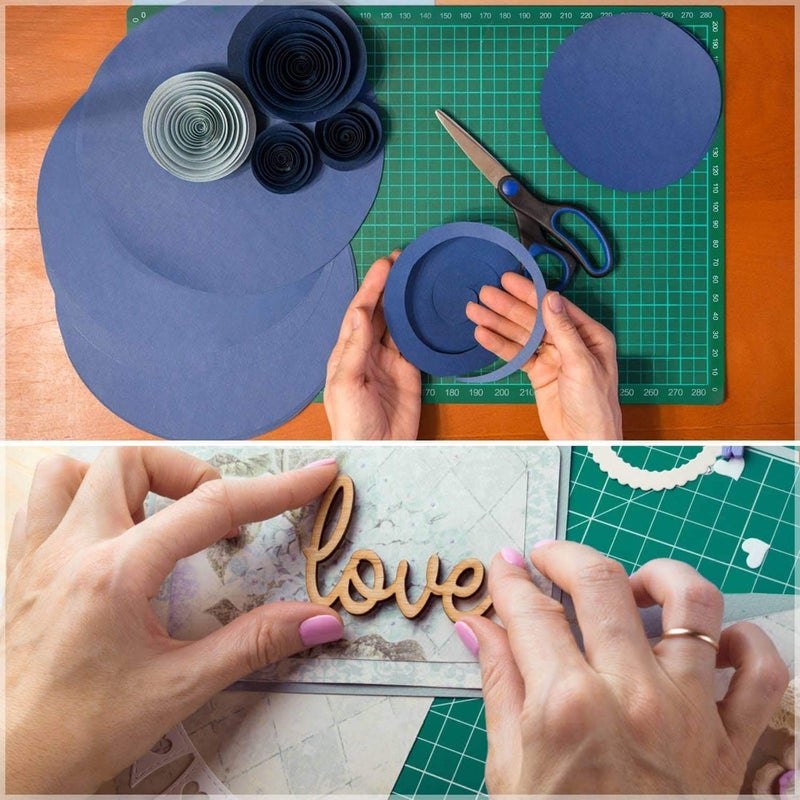 Gold Leaf GOLD LEAF A1 (60 x 45cm) Green Self-Healing Cutting Mat - Double-Sided Crafting Board for Art, Sewing, and Modelling.  - Image 4