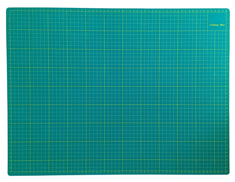 Gold Leaf GOLD LEAF A1 (60 x 45cm) Green Self-Healing Cutting Mat - Double-Sided Crafting Board for Art, Sewing, and Modelling.  - Image 1