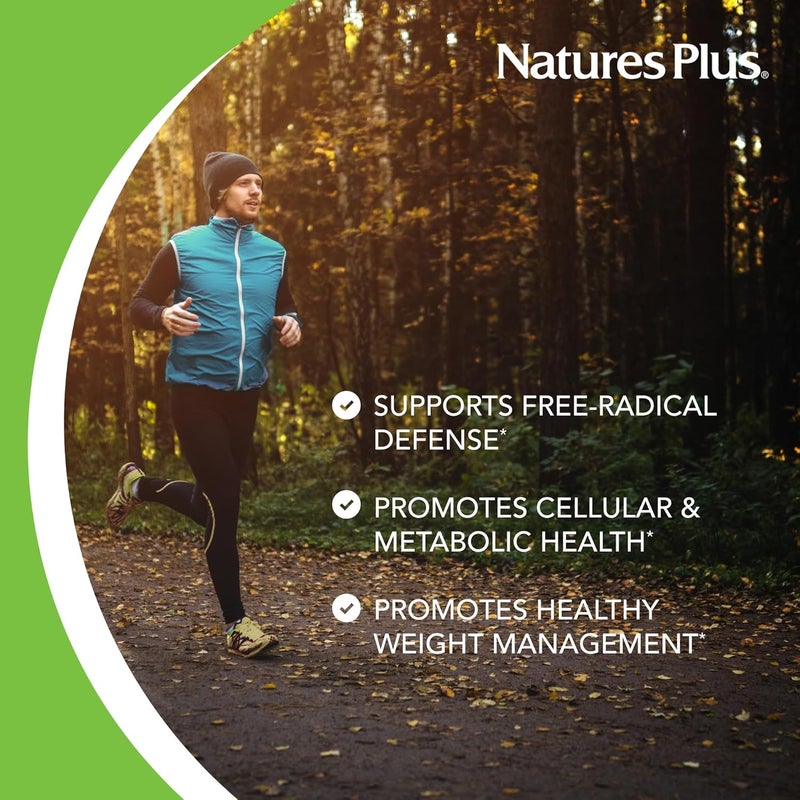 Nature's Plus Herbal Actives Chinese Green Tea 750 mg Extended Release 30 Tablets - Image 3