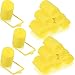 Geyoga 18 Pieces Yellow Foam Hair Rollers Large Hair Curlers Sponge Rollers for Heatles to Sleep in a Curl for Women's Short and Long Hairs Styling (1.4 x 2.6 Inches) - Image 2
