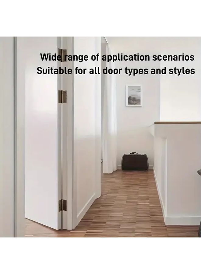 50pcs Heavy Duty Stainless Steel Hinges With Silent Closing Mechanism Rustproof For Cabinets Doors - Image 3