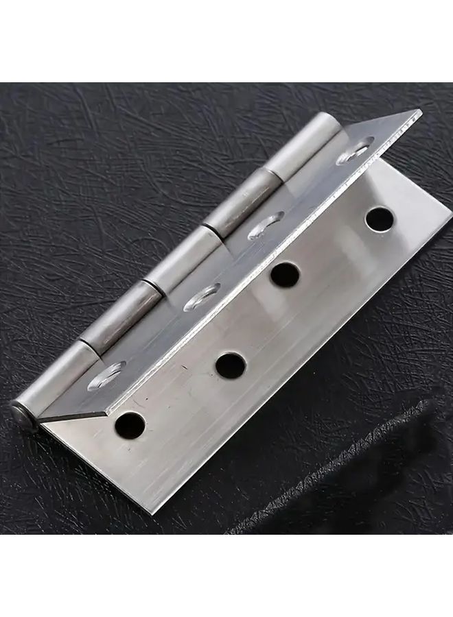 50pcs Heavy Duty Stainless Steel Hinges With Silent Closing Mechanism Rustproof For Cabinets Doors - Image 2