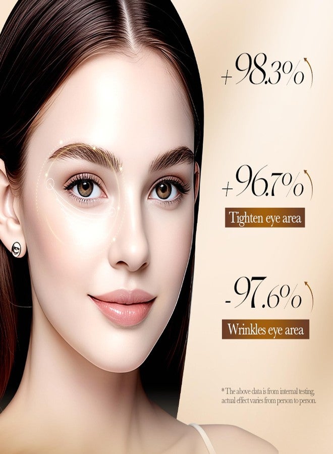 MIESCHER Rice Essence Eye Cream, Rice Essence Wrinkle Eye Cream With 70% Rice Essence Extract, Deep Moisturizing Nourish Reduce Dark Circles Under Eye Cream for Fine Wrinkles & Puffiness, 0.7oz. - Image 5