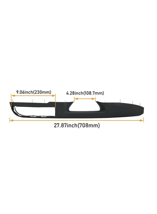 Gray Front Door Armrest Repair with Release Handle for GMC GMC Chevy Truck 20954886 - Image 2