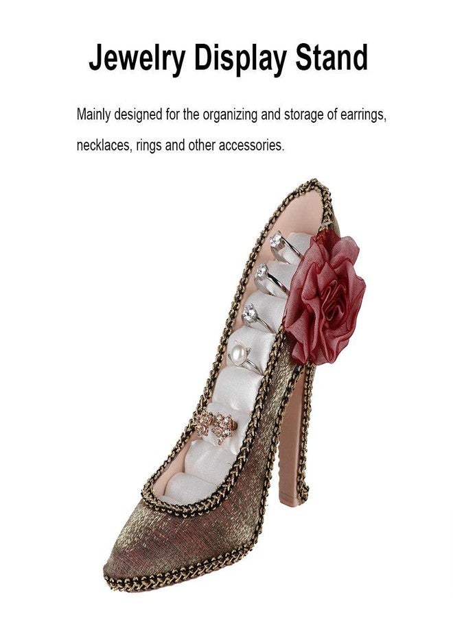 Oumij Earring Necklace Jewelry Organizer, High Heels Styling Necklace Display Stand, Jewelry Rack Home Decoration, for Organizing Earrings Necklaces Rings - Image 2