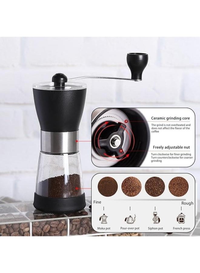 Executive LLC Pour Over Coffee Maker set, V60 Coffee Kit with Portable Carry Case, Coffee Kettle, Drip Filter Coffee Share Pot,Filters,Coffee Scale,Double wall Mug,Manual Coffee Grinders  - Image 5