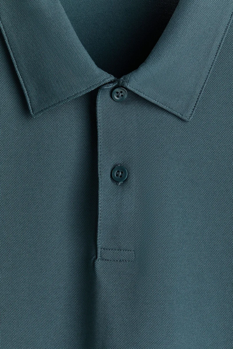 H&M  COOLMAX® Slim Fit Polo shirt for Men | Best Price UAE