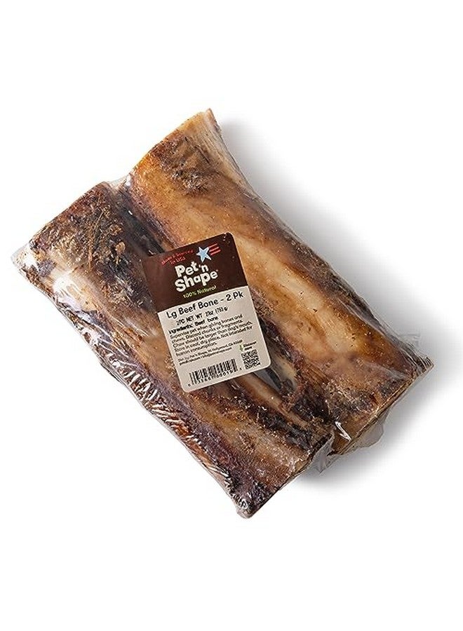 Pet 'n Shape Beef Bone Dog Treats - Made & Sourced in the USA Chewz - Large, 2 Count - Image 5