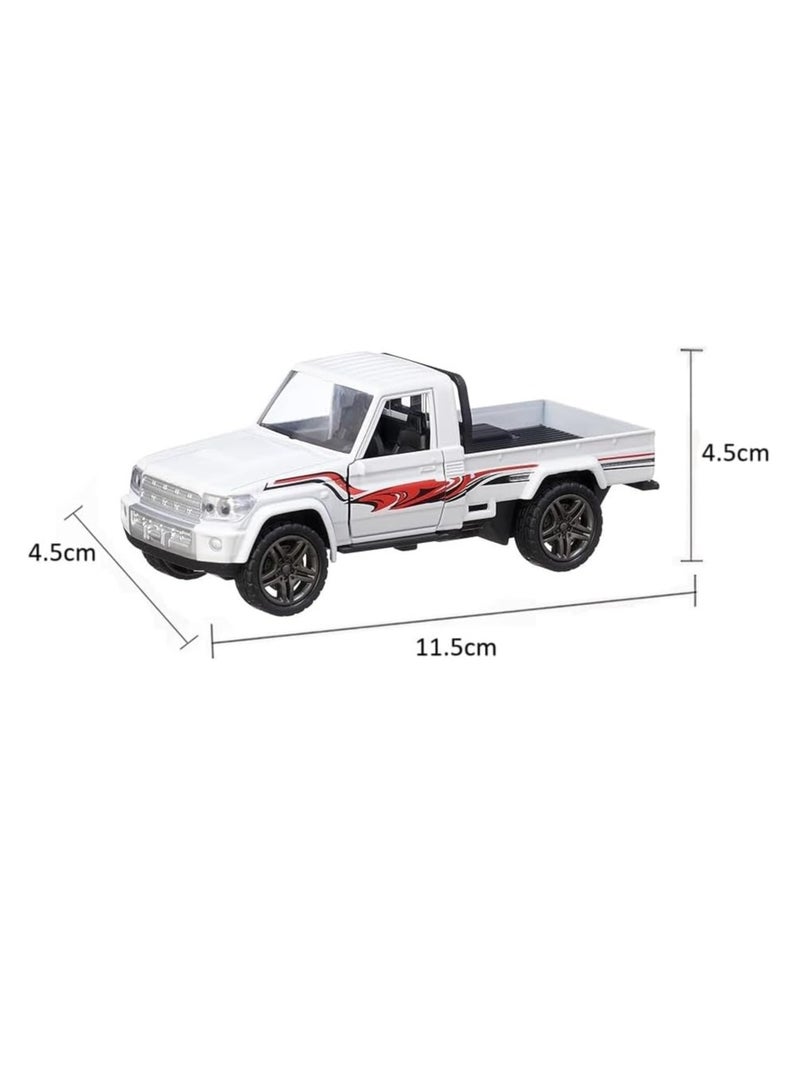Mini Pickup Toy Car with Pull Back Action and Front Door Opening Durable Realistic Open Truck Design Vehicle Toy (Color May Vary)  - Image 3