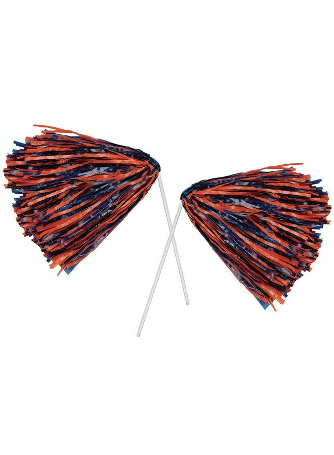 بيستل هزازات بلاستيكية زرقاء وبرتقالية من Beistle - 512 خيطًا - Image 1